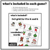 Holiday Vocabulary Bingo Bundle for Preschool | Kindergarten | ESL Learners - Hot Chocolate Teachables