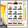 Thanksgiving Vocabulary Scavenger Hunt - Classroom Party Game with Clues - Hot Chocolate Teachables