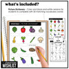 Vegetable Vocabulary - Digital Flashcards & English Picture Dictionary for ESL - Hot Chocolate Teachables