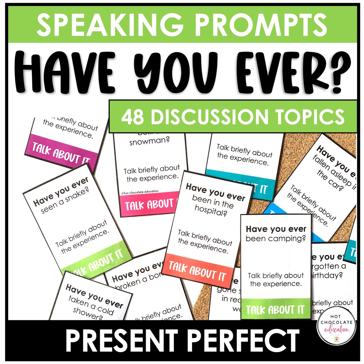 Present Perfect Conversation Questions - Speaking Practice – Hot ...