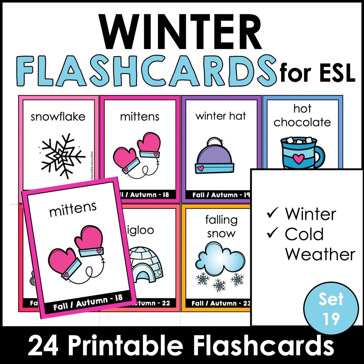 ESL Flashcards – Download free printable flashcards!